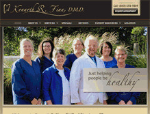 Tablet Screenshot of drkenfinn.com